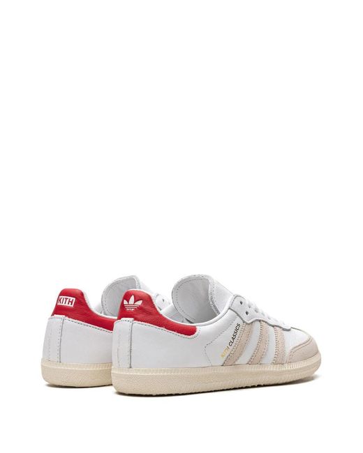Adidas White X Kith Samba Og 'Classics Program for men