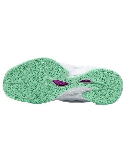 Li-ning White Cushion Comfort Basketball Shoes for men