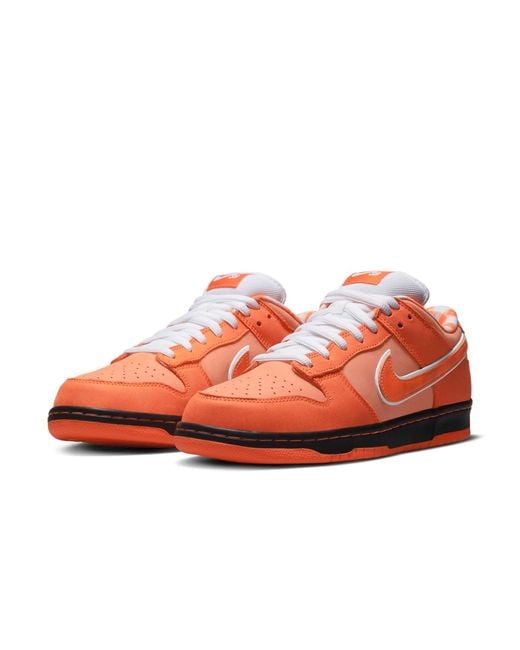 Nike Red Sb Dunk Low 'Concepts Lobster' for men