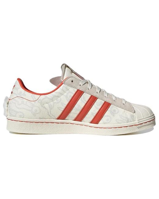 Adidas White Originals Superstar 80S X Han Meilin for men