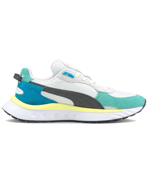 PUMA Blue Wild Rider 'Rollin' for men