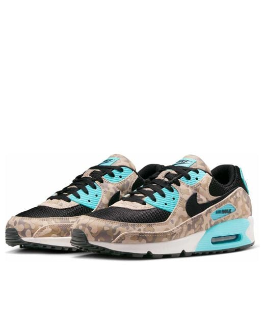 Nike Blue Air Max 90 Premium 'Aurora Camo' for men