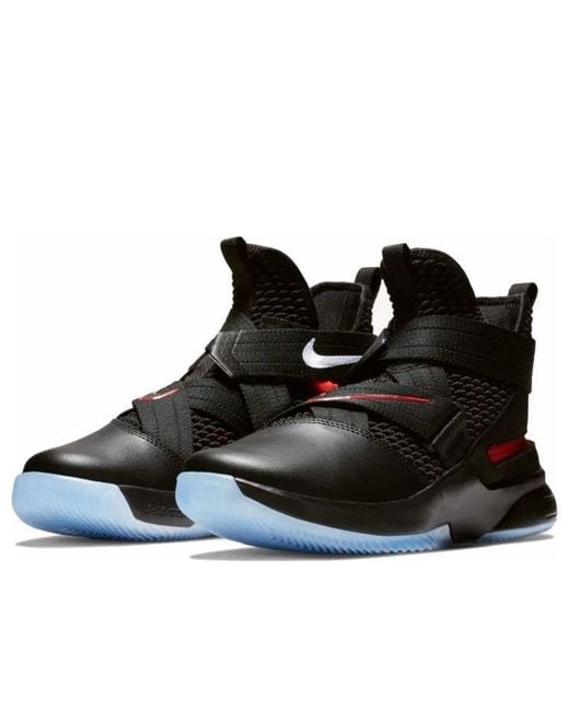Nike Black Lebron Soldier 12 Flyease for men