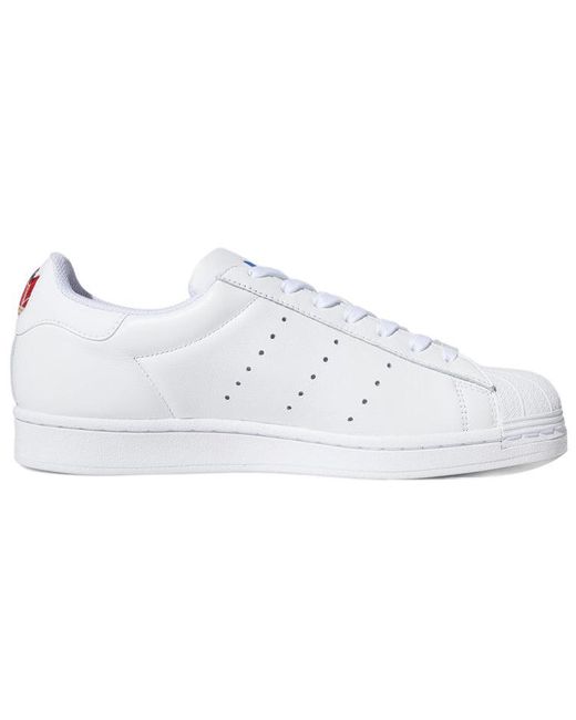 Adidas White Superstar Pure 'Cloud' for men