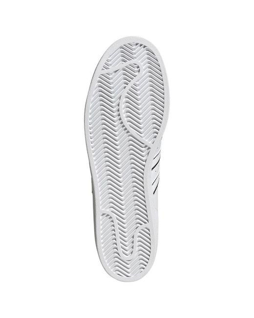 Adidas White Originals Superstar Shoes for men