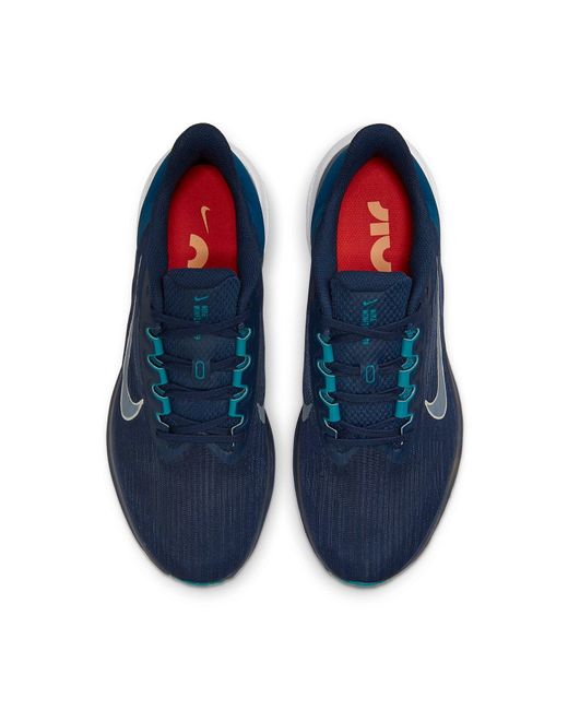Nike Blue Air Winflo 9 Road Running Shoes for men