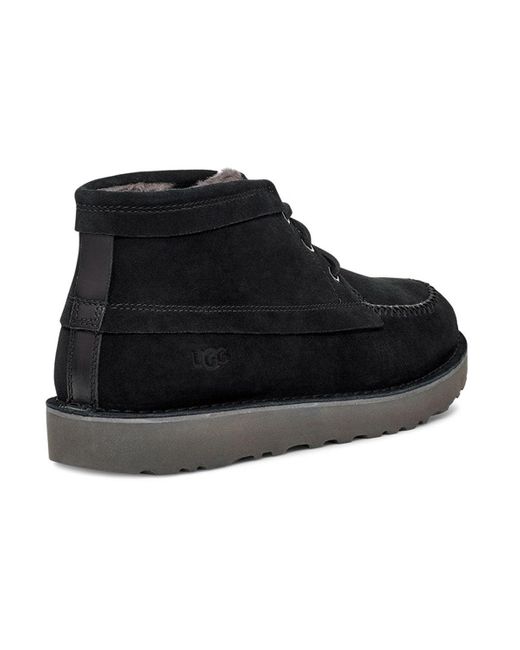 Ugg Black Campout Chukka Low Top Casual Martin Boots for men