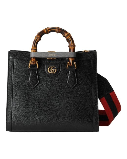 Gucci Black (Wmns) Diana Small Tote Bag