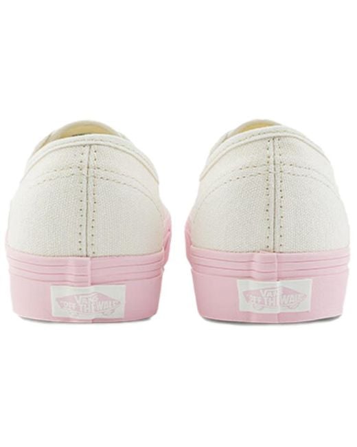 Vans Pink Authentic Canvas 'Marshmallow' for men
