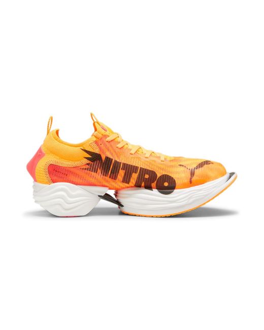 PUMA Orange Fast-R Nitro Elite 2 'Sun Stream' for men