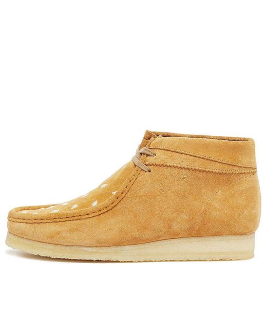 Clarks Natural Originals X Vandy The Wallabee Boots Cheeseburger' for men
