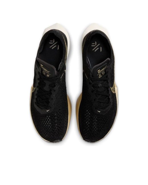 Nike Black Vaporfly 3 Road Racing Shoes for men