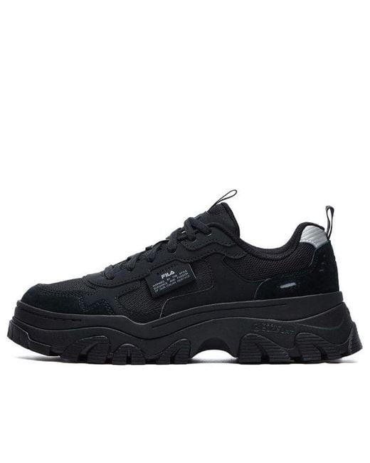 Fila Black (Wmns) Hike Low Chunky Sneakers Gs