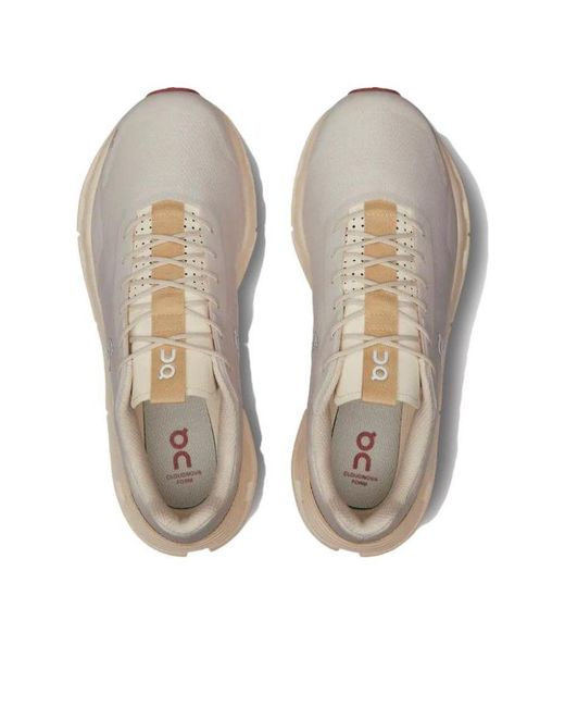 On Shoes White Cloudnova Form 'Sand Moon' for men
