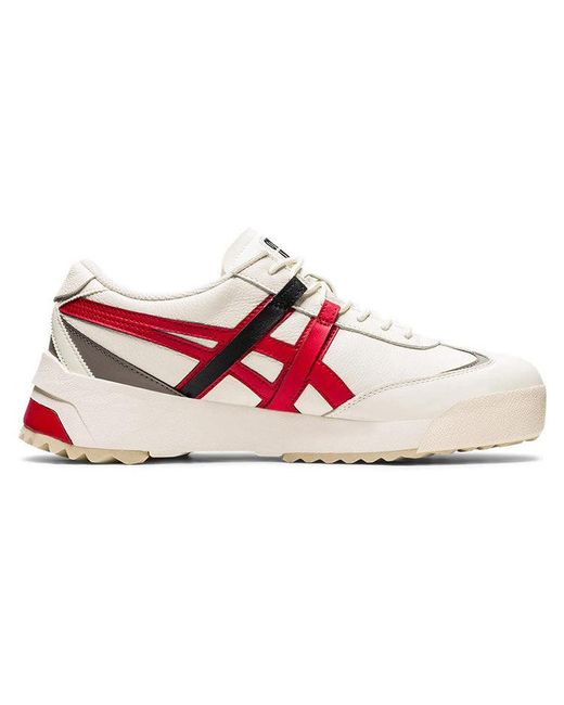 Onitsuka Tiger Delegation Ex 'white Red' in Pink for Men | Lyst