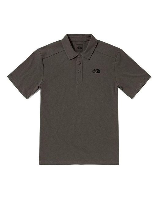 The North Face Gray Polo Shirts for men