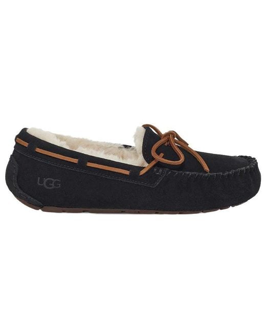 Ugg Black (Wmns) Dakota Cozy Stay Warm Athleisure Casual Sports Shoe Fleece Lined