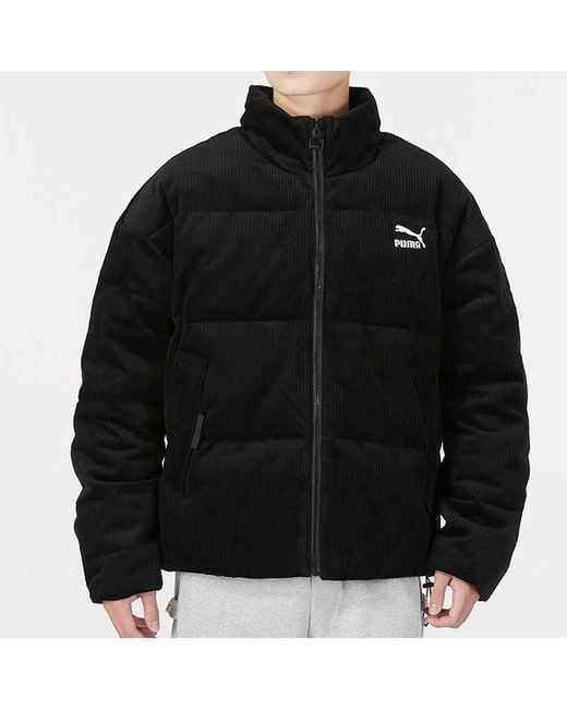 PUMA Black Classics Oversized Puffer Jacket for men