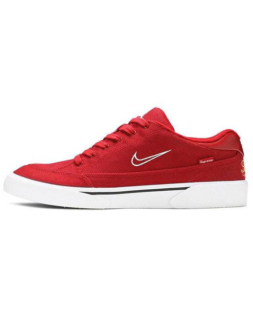 Nike Red X Supreme Sb Gts Qs 'Gym' for men