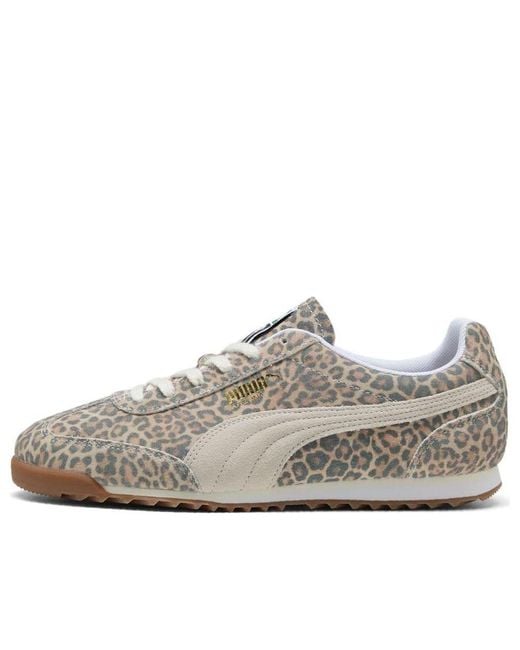 PUMA White Arizona 'Leopard' for men