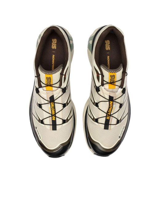 Salomon Brown X Sns Xt-6 Gore-Tex 'Almond Milk Seagrass' for men