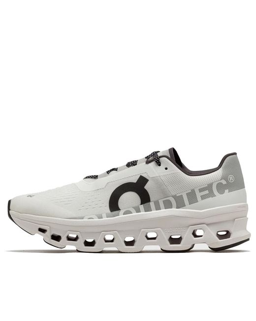 On Shoes Gray (Wmns) Cloudmonster 'Undyed'