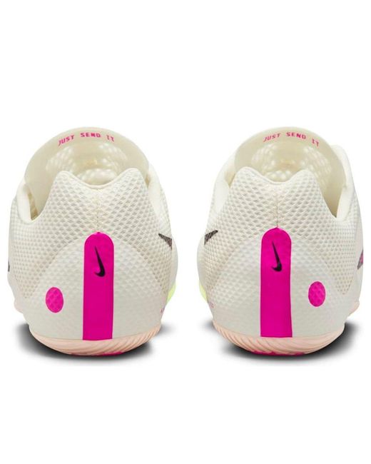 Nike White Air Zoom Rival Sprint Spikes 'Sail Fierce' for men