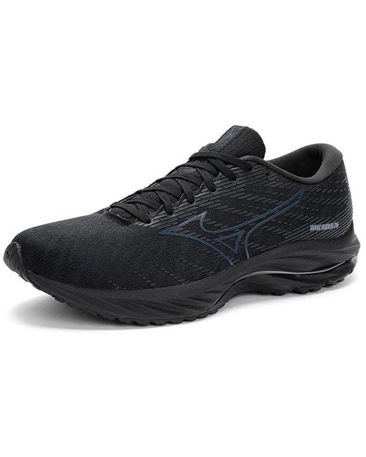 Mizuno Black Wave Rider 26 Dark Dark' for men