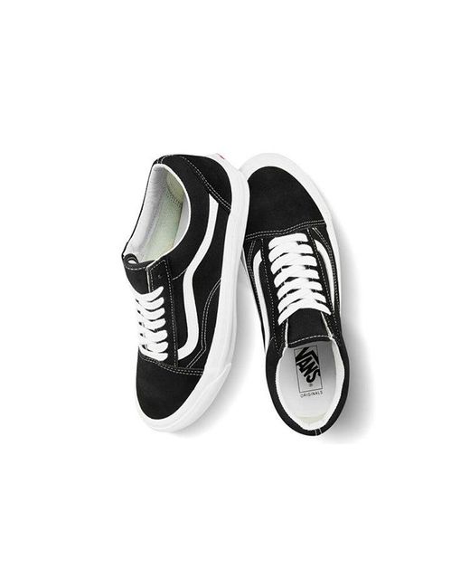 Vans Black Old Skool Platform Trainers for men