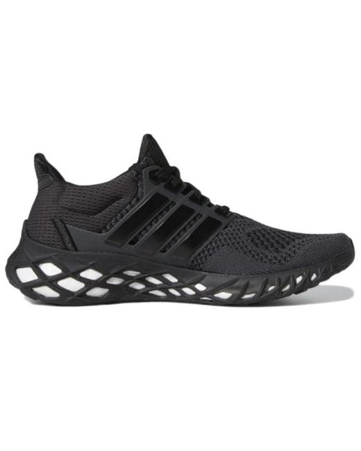 Adidas Black Ultraboost Web Dna Carbon' for men