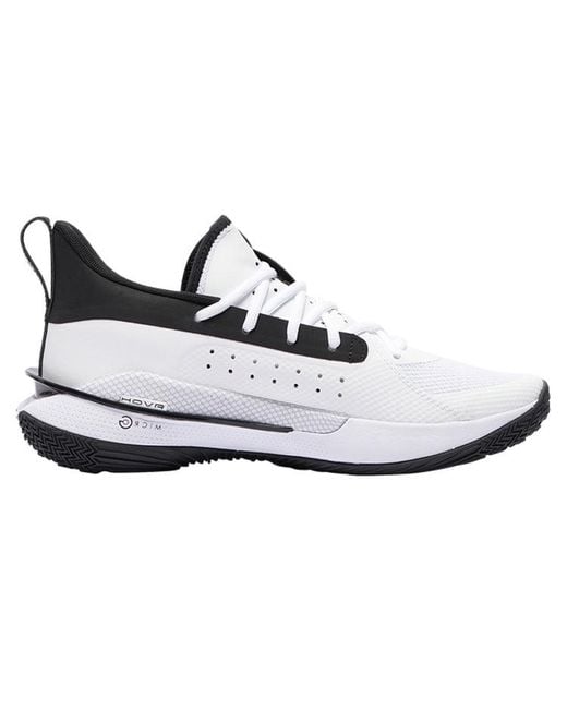 Under Armour White Curry 7 Team for men