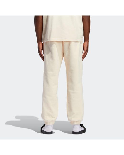 Adidas Natural Originals Loose Sweatpants Ivory
