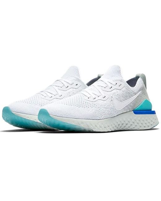 Nike Blue (Wmns) Epic React Flyknit 2 Light Aqua'