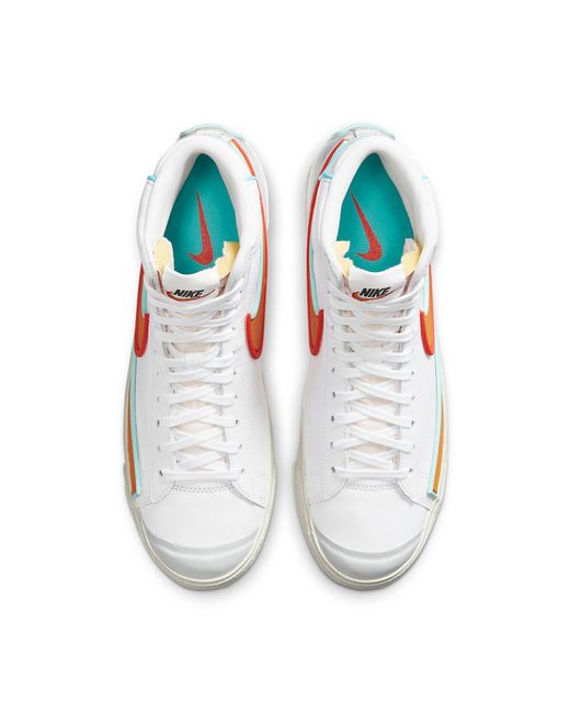 Nike White Blazer Mid '77 Infinite Kumquat' for men