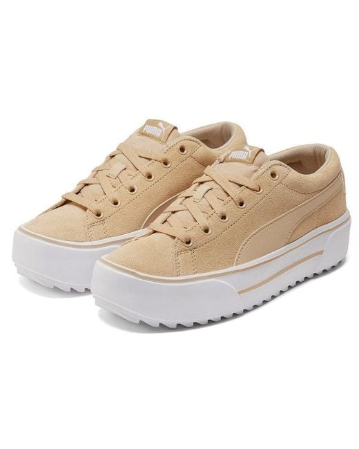 PUMA White (Wmns) Kaia Platform Sd 'Pebble'