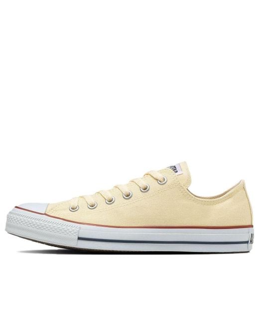 Converse White Canvas All Star Ox for men