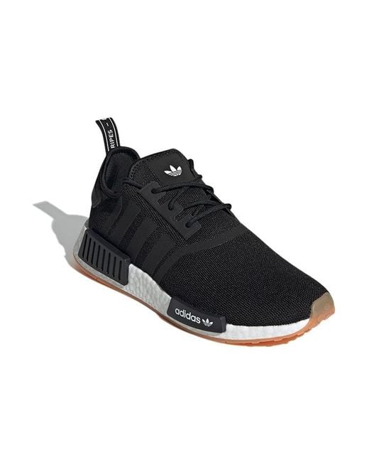 Adidas Black Nmd_r1 Running Shoes for men