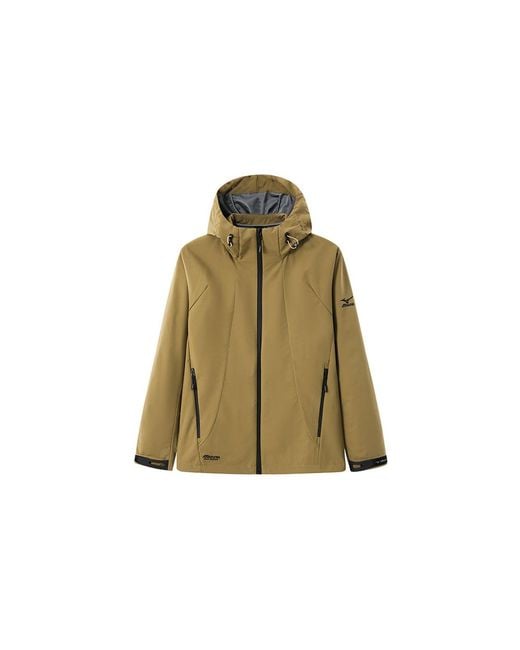 Mizuno Green Outdoor Windbreaker Jacket for men