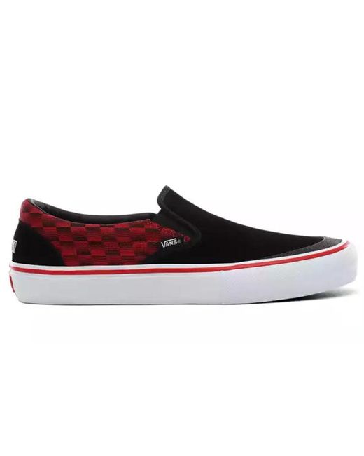 Vans Brown Baker Skateboards X Slip-On 'Rowan' for men