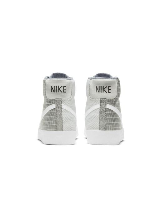 Nike Gray Blazer Mid '77 'Patch for men