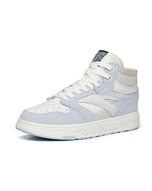 Anta White Streetball Mid 'Cool' for men