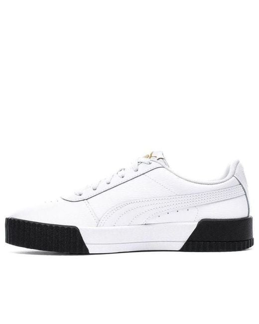 PUMA White (Wmns) Carina Leather