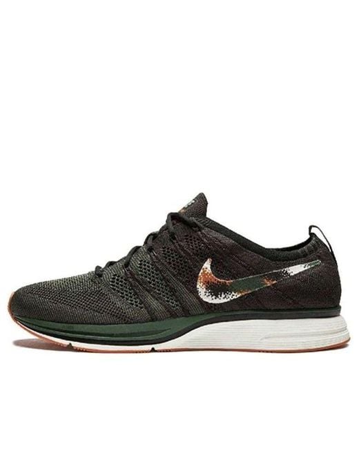 Nike Black Flyknit Trainer 'Dark' for men