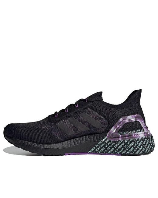 Adidas Blue Ultraboost 20 City Light Shoes 'Core Active' for men