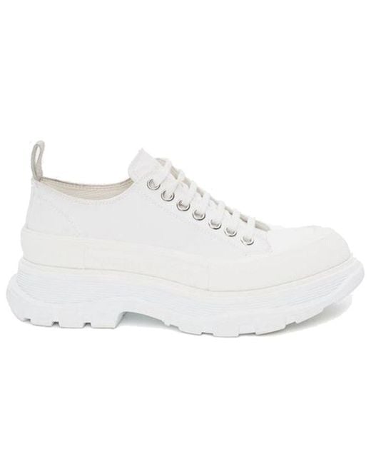 McQueen White (Wmns) Tread Slick Low Lace Up