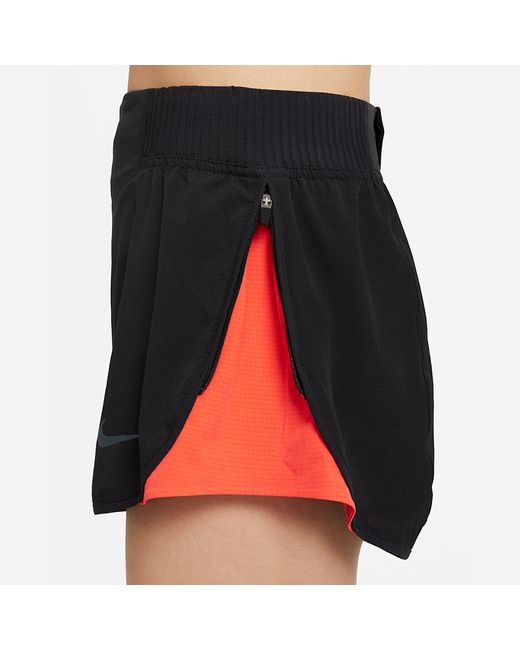 Nike Black (Wmns) As W Nk Run Dvn Tempo Lx Short