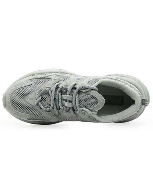 Fila Gray Tenor City Low Top Daddy Shoes Stone Korean Version