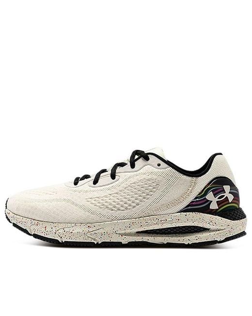 Under Armour White Hovr Sonic 5 Pride Cn for men