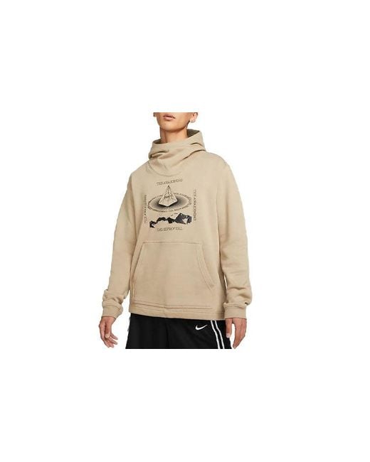 Nike Natural Kyrie Alphabet Printing Pullover for men