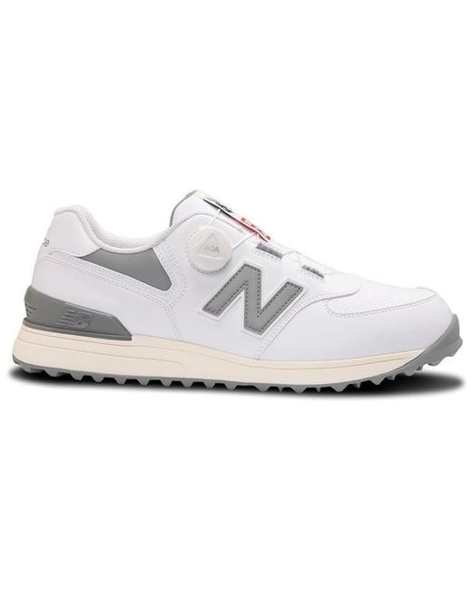 New Balance White 574 Greens V3 for men